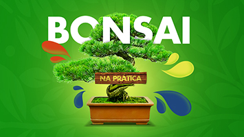 Logo da Campanha Bonsai na prática